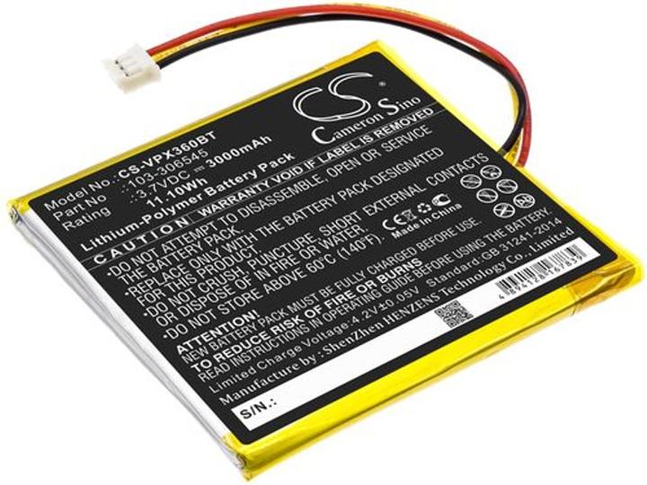 Actual product image NoName Battery for Visonic PowerMaster 360R etc