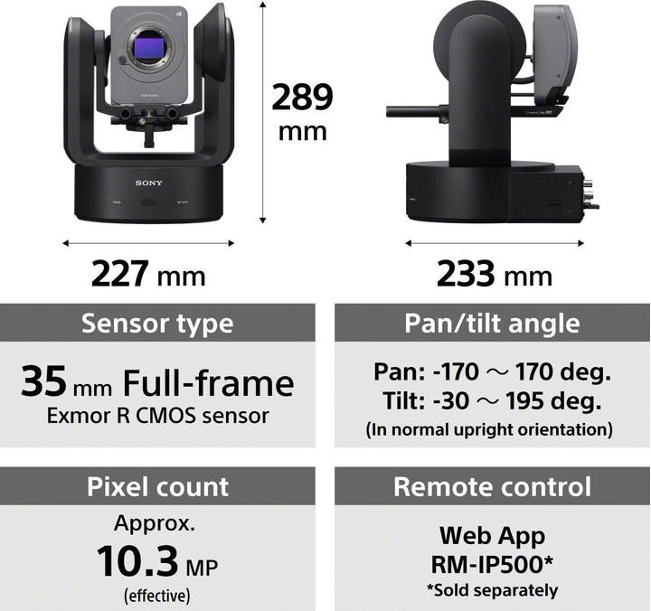 Produktbild Sony ILME-FR7 (12.90 Mpx, 60p)