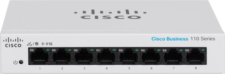 Cisco Switch CBS110-8T-D-EU 8 Port (8 Ports)
