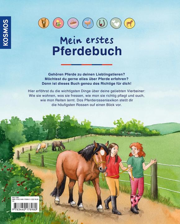 Produktbild Kosmos Mein erstes Pferdebuch (Deutsch, Esther von Hacht, Christiane Kächler-Kröck, 2024)