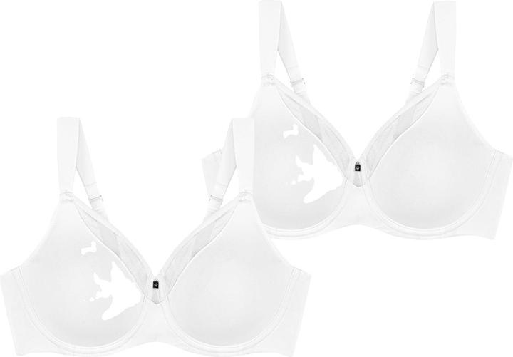 Immagine prodotto Triumph Reggiseno minimizzatore True Shape Sensation (85 E, Confezione da 2)
