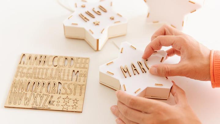 Immagine prodotto Vintiun Lampada a stella Mini personalizzabile