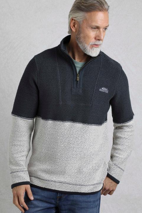 Produktbild Weird Fish Kielder Limited Edition Pullover mit kurzem Reissverschluss (L)