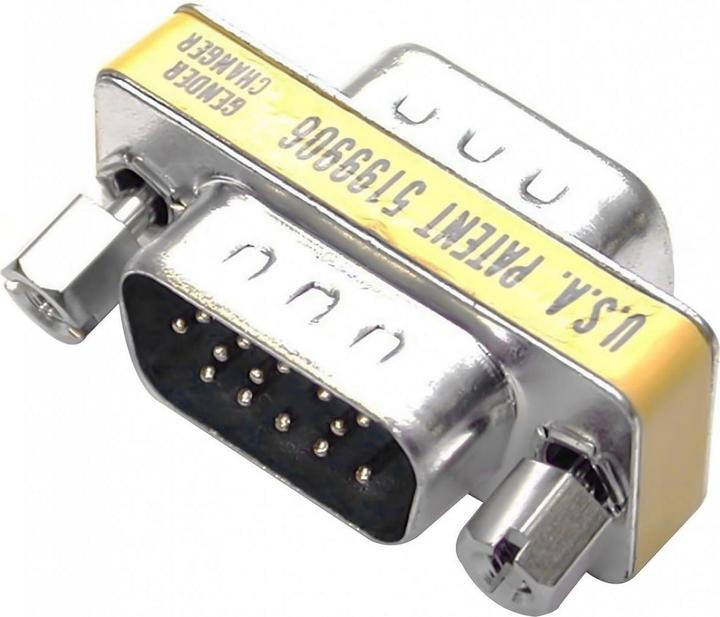 Actual product image StarTech .com VGA Slimline Gender Changer (Sub-D 15, 12.50 cm)