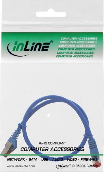 Produktbild InLine Patchkabel (S/FTP, CAT6, 0.50 m)