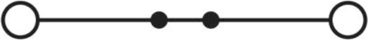 Actual product image Phoenix Contact PT 2,5 BK 3212330 Feed-through terminal 0.14 mm² 2.50 mm² Black 50 pcs.
