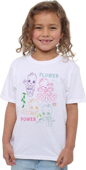 Produktbild Guardians of the Galaxy Flower Power TShirt (140)
