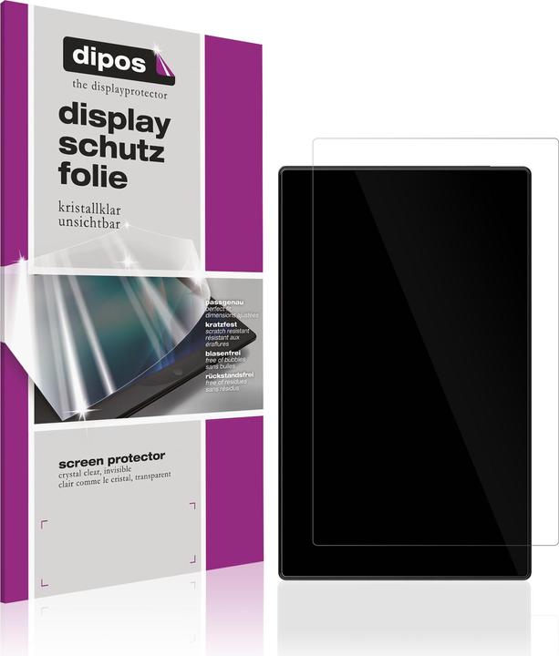 Actual product image Dipos Screen Protector Crystalclear for plimpton L2 9 Zoll Display