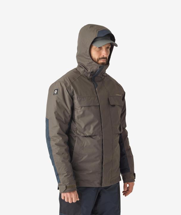 Image du produit Caperlan Veste de pêche FJ 500 chaude homme kaki (XL)