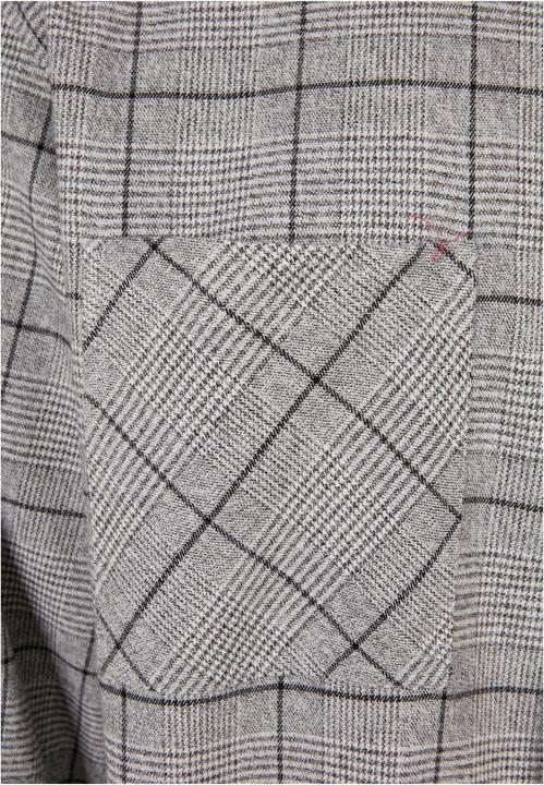 Produktbild Urban Classics Long Oversized Checked Greyish Shirt (M)