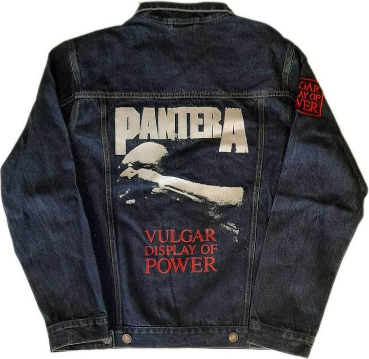 Produktbild Pantera Vulgar Display Of Power Jeansjacke Gewaschen (XL)