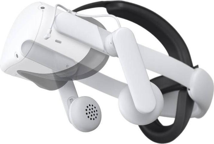 Image du produit KIWI design Comfort Audio Head Strap QA01 pour Meta Quest 2 blanc