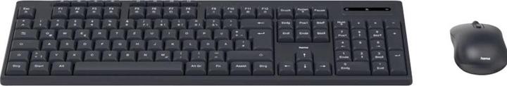 Produktbild Hama WKM-200 Funk Tastatur, Maus-Set Deutsch, QWERTZ Schwarz (DE, Kabellos)