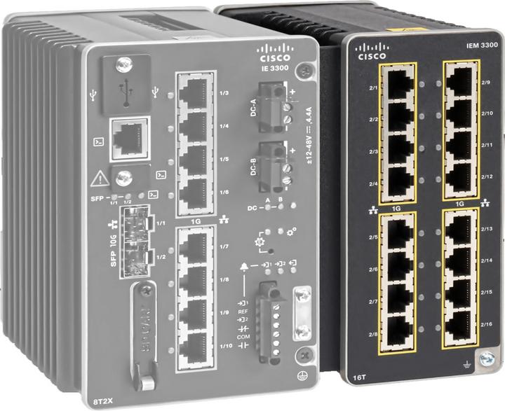 Actual product image Cisco CATALYST IE3300 (16 Ports)