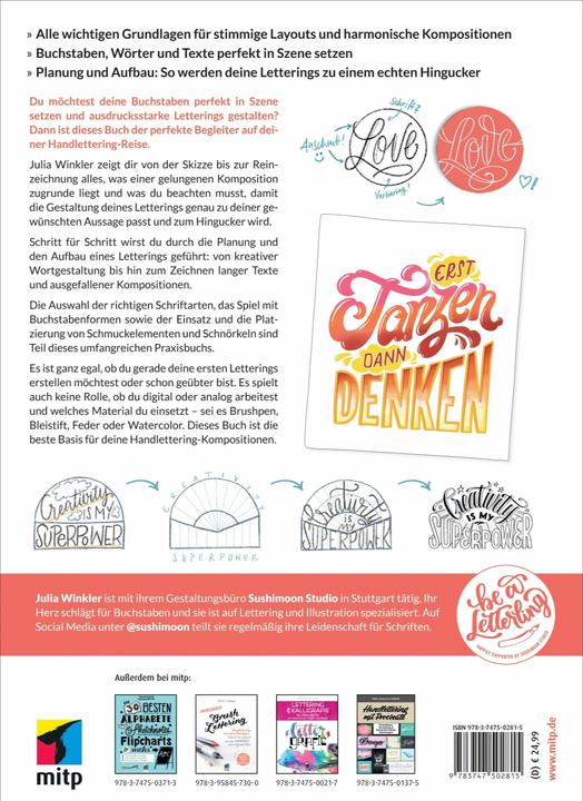 Produktbild Handlettering - Layout und Komposition (Deutsch, Julia Winkler, 2021)