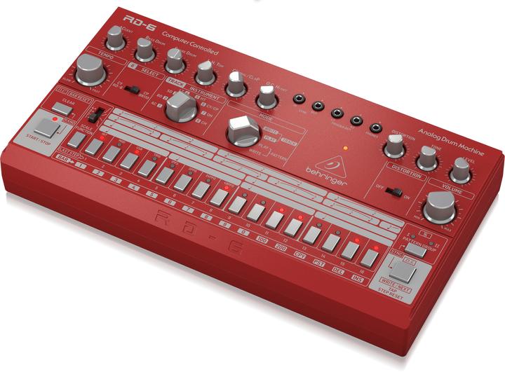 Immagine prodotto Behringer Analoghi di RD-6 rumpukone, punainen