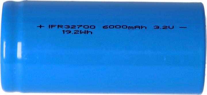 Actual product image Cottcell LiFePO4 Lithium-Eisenphosphat, Masse beachten 32700 (1 pcs., 6000 mAh)