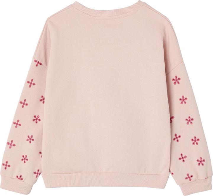 Image du produit Vertbaudet Mädchen Sweatshirt mit Lochmuster, Recycling-Polyester (92)