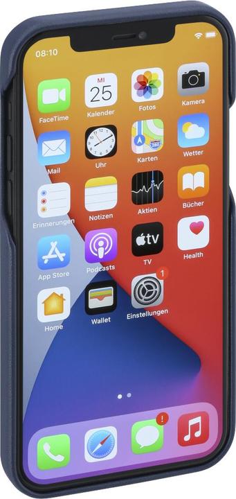 Image du produit Hama MagCase Finest Sense Étui pour téléphone portable 15,5 cm (6.1" ) Cover Bleu (Apple iPhone 12, Realme 12 Pro+)