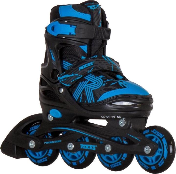 Produktbild Roces Kinder Inlineskates Jockey 3.0 (Grösse: 26.0-29.0 (Rollen 64 mm), black/astro blue) (27)