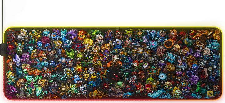 Actual product image SteelSeries Qck Prism XL Dota 2 Edition