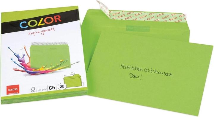Actual product image Elco Couvert Color, without window (C5, 25 x)