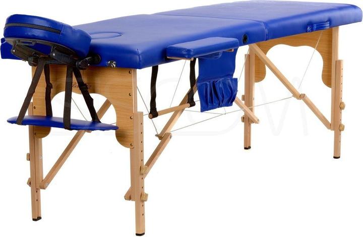 Actual product image Body Fit 2-piece massage bed blue (461)