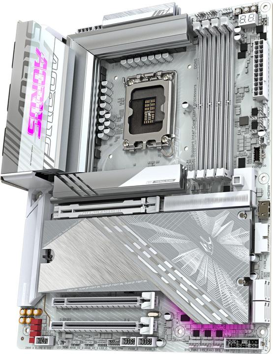 Image du produit Gigabyte Z890 AORUS Elite X ICE (LGA 1851, Intel Z890, ATX)