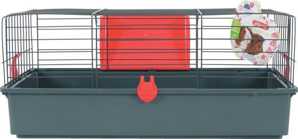 Zolux Gabbia CLASSIC 70 cm, colore: grigio / rosso