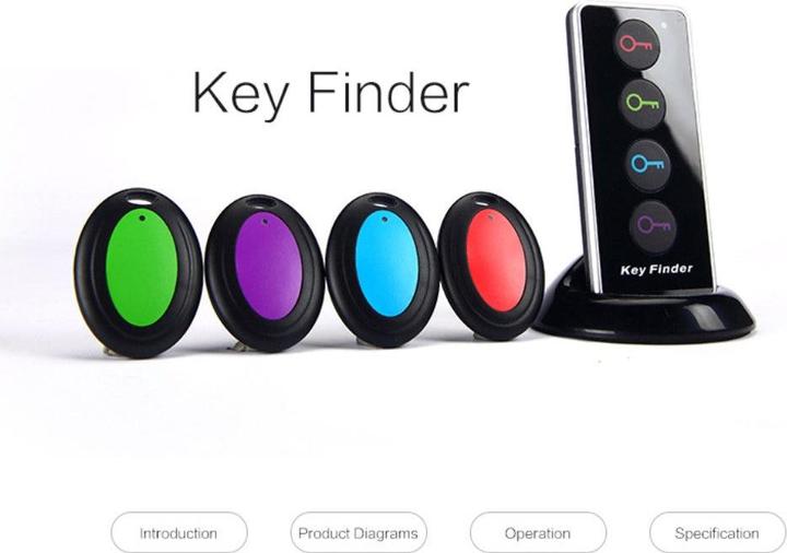 Image du produit Cover-Discount Key Finder Key Finder avec 4 récepteurs
