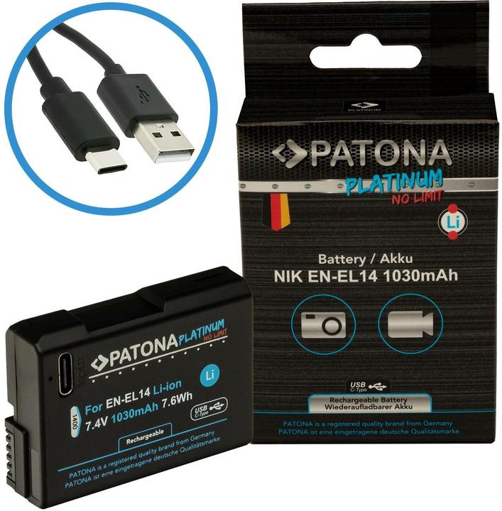 Actual product image Patona Platinum (Camera battery)