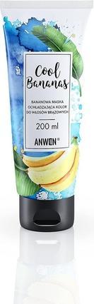 Immagine prodotto Anwen Cool Bananas Maschera rinfrescante del colore della banana per capelli castani 200Ml (200 ml)
