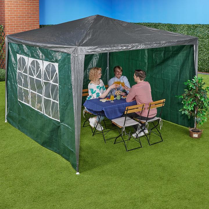 Actual product image Relaxdays 3x Pavilion side wall (10 cm, 300 cm)