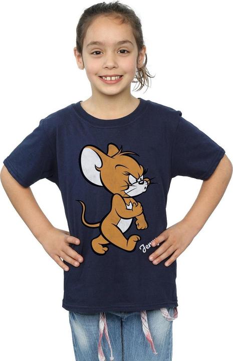 Actual product image Tom & Jerry Girls Mouse Cotton T-Shirt (152, 158)