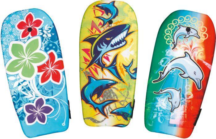 Image du produit Splash & Fun Bodyboard Waves triple assorti