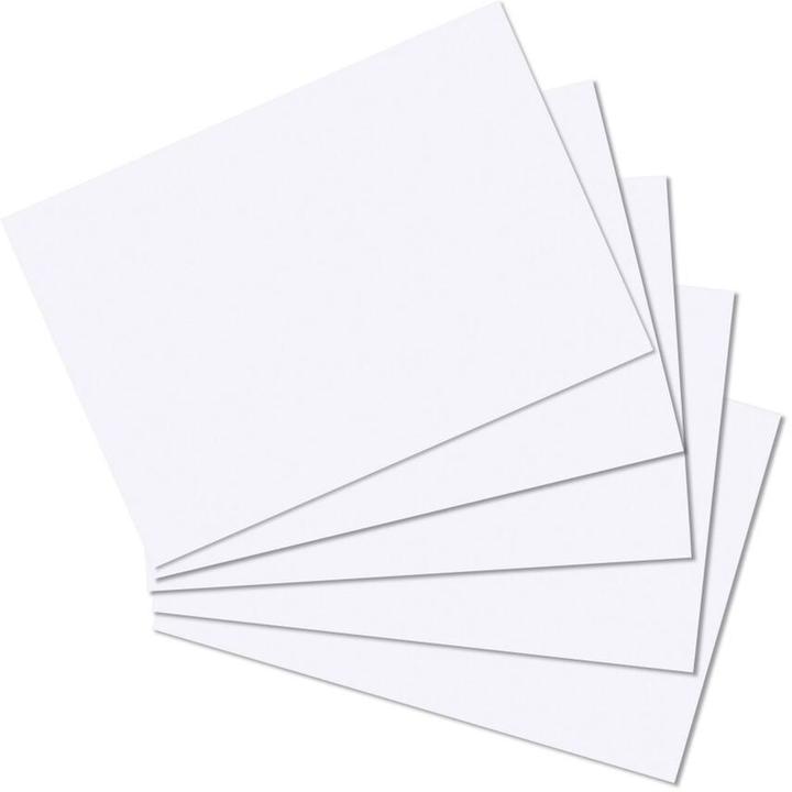 Produktbild Herlitz Karteikarten (A6, 170 g/m², 100 x)