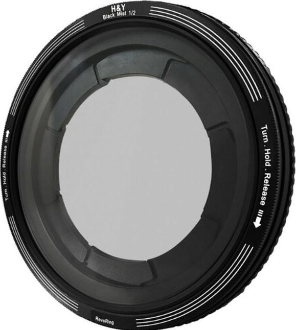 H&Y REVORING 46-62mm Black Mist 1/2 filtre (62 mm, Filtre Black Mist)