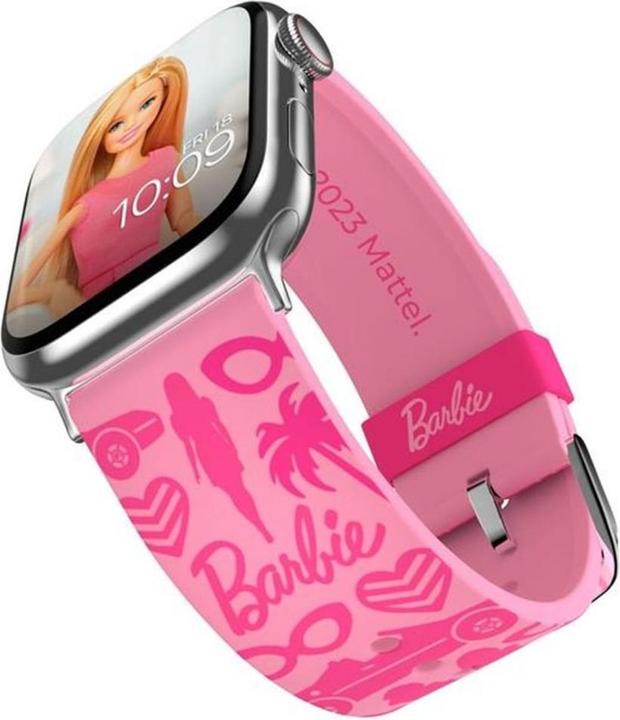 Image du produit Moby Fox Barbie Smartwatch Bracelet Rose Classique (22 mm, Acier inoxydable, Silicone)
