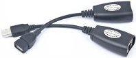 Actual product image Gembird CABLE USB 2.0 A (M)-LAN-A (F) Active extension 30M (CAT5, 0.17 m)
