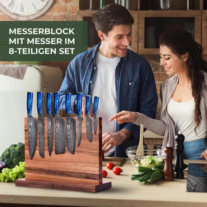 Immagine prodotto Küchenkompane Set di coltelli Shiburu con ceppo