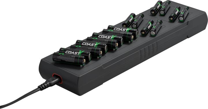 Immagine prodotto Coast Caricabatterie ZXCS16 per 16 batterie USB-C