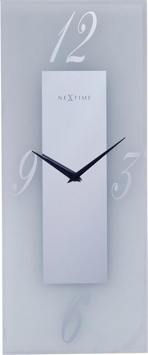 Immagine prodotto Nextime Orologio da parete Dali trasparente/bianco