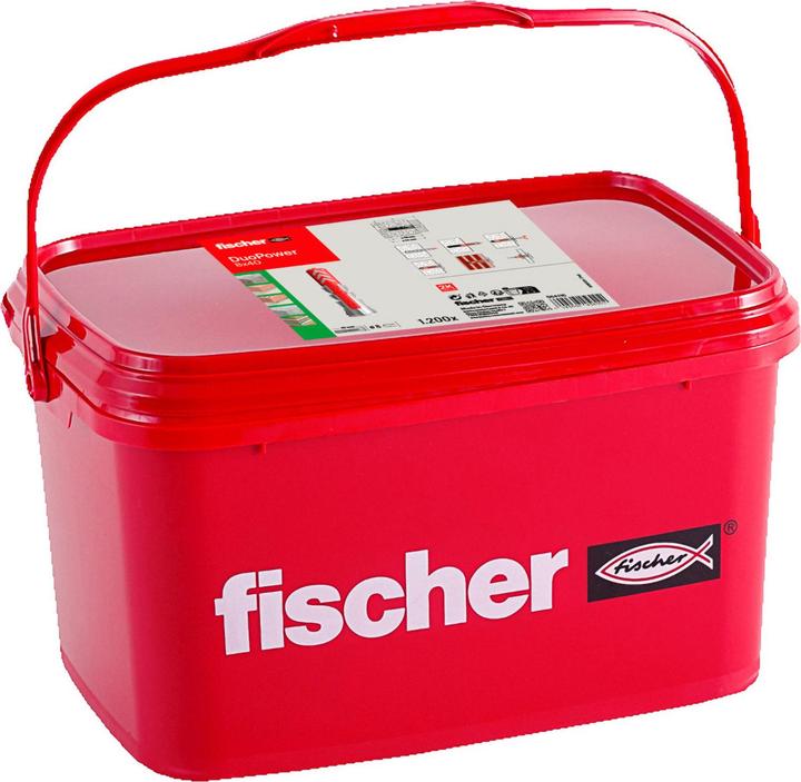 Produktbild Fischer DuoPower 8x40 Eimer (1.200) (1200 Stk.)