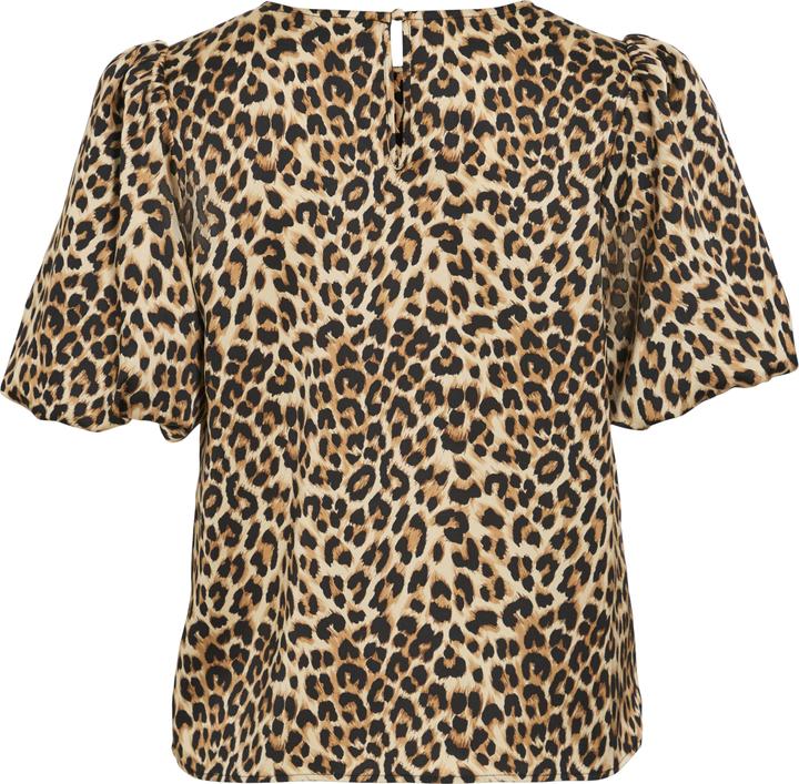 Actual product image Vila VIELLETTE Rundhals Oberteil mit kurzen Ärmeln (38)