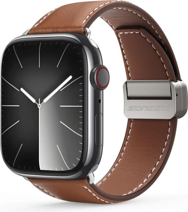 Produktbild Dux Ducis YA Armband (42 mm, 44 mm, 45 mm, 49 mm, Echtleder, Apple Watch Series 1, Apple Watch Series 2, Apple Watch Series 3, Apple Watch Series 4, Apple Watch Series 5, Apple Watch Series 6, Apple Watch Series 7, Apple Watch Series 8, Apple Watch Series 9, Apple Watch SE, Apple Watch Ultra, Apple Watch Ultra 2)