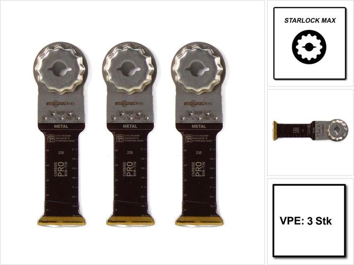 Actual product image Fein E-Cut Carbide Pro Saw Blade 32x75mm Shank SLM