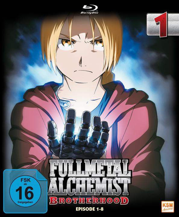Image du produit Fullmetal Alchemist : Brotherhood Volume 1 (Blu-ray, 2009, Allemand, Japonais)