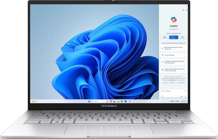 Produktbild ASUS Zenbook 14 OLED UX3405MA-PP288W Ultra 9 185H 14.0 3K 120Hz 400nits Glossy 32GB LPDDR5X SSD1TB I