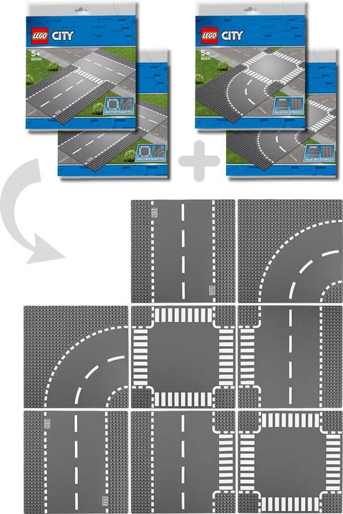 Actual product image LEGO Intersection (60236, LEGO City)