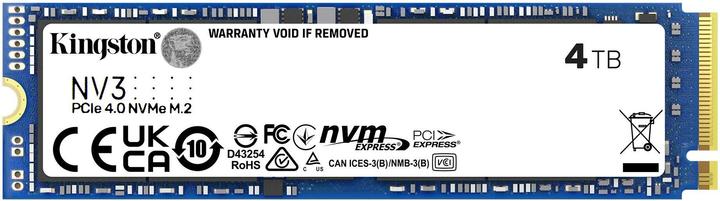 Kingston NV3 (4000 GB, M.2 2280)